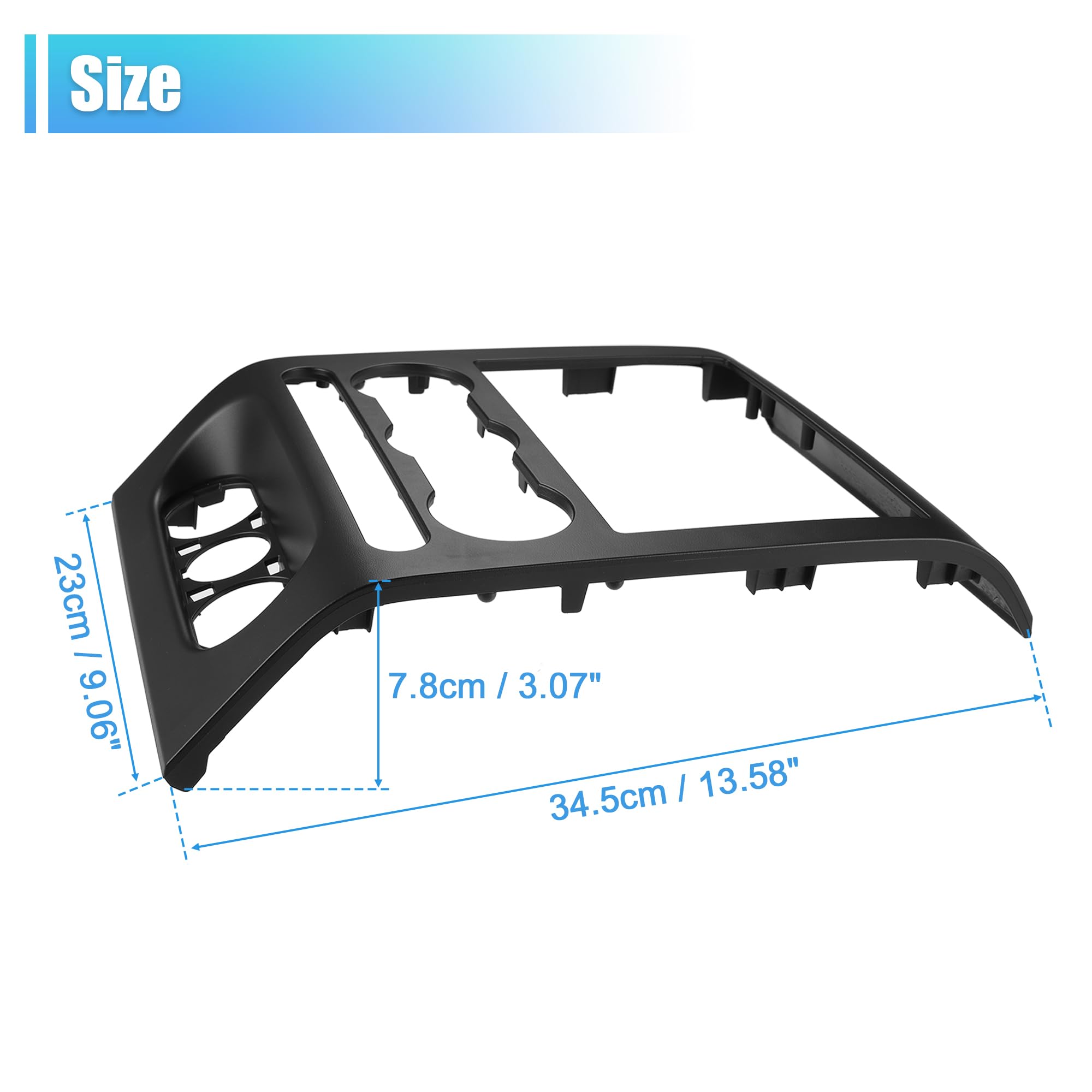 X AUTOHAUX bezel in lifestyle dashboard scene enhancing cabin aesthetics