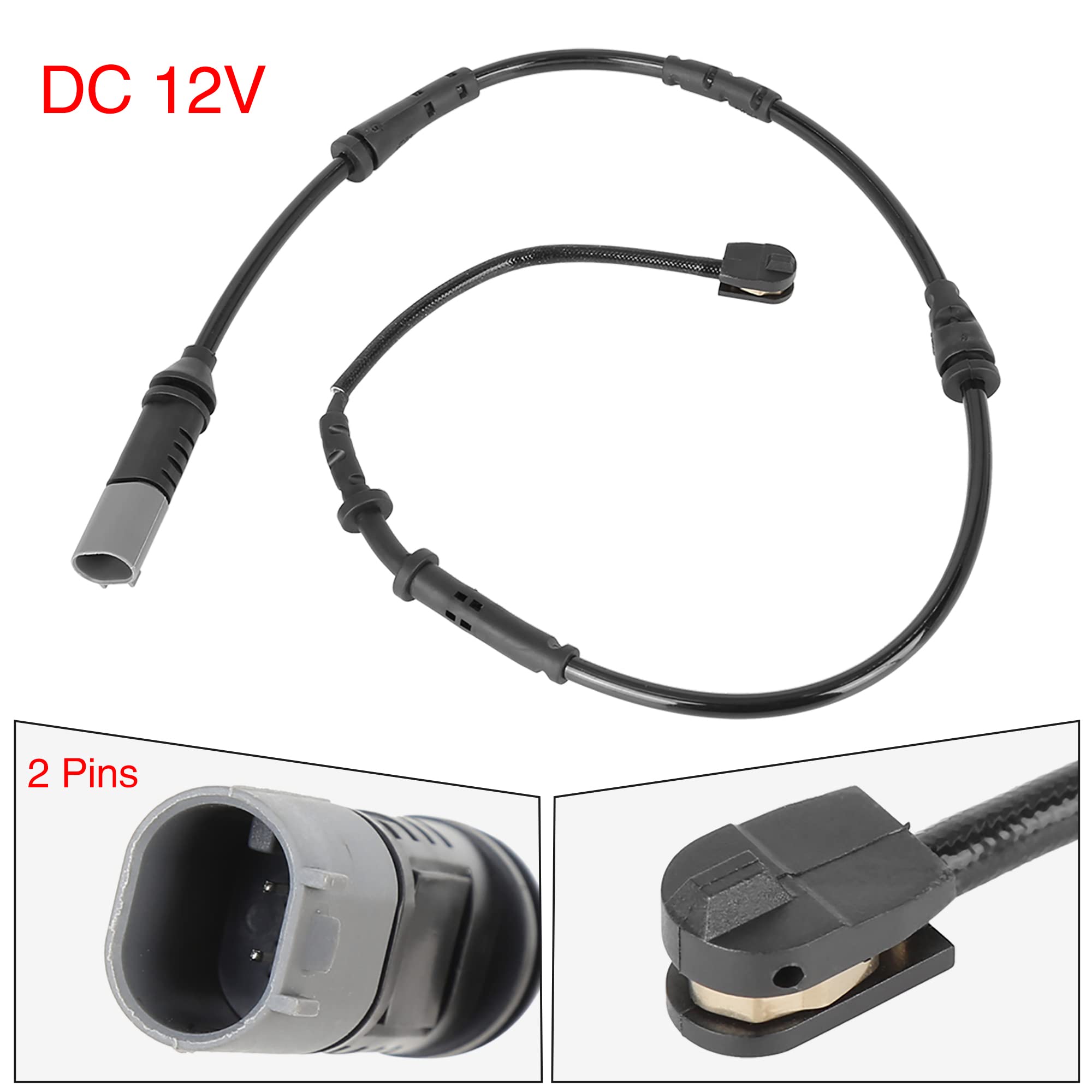 X AUTOHAUX sensor plug ready to connect to restore pad-wear alerts