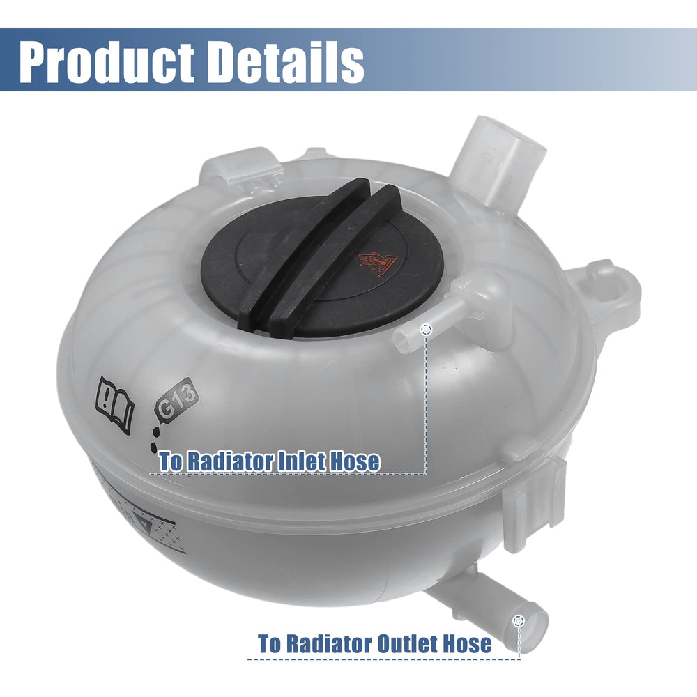 X AUTOHAUX tank next to ruler illustrating compact size and fit benefit