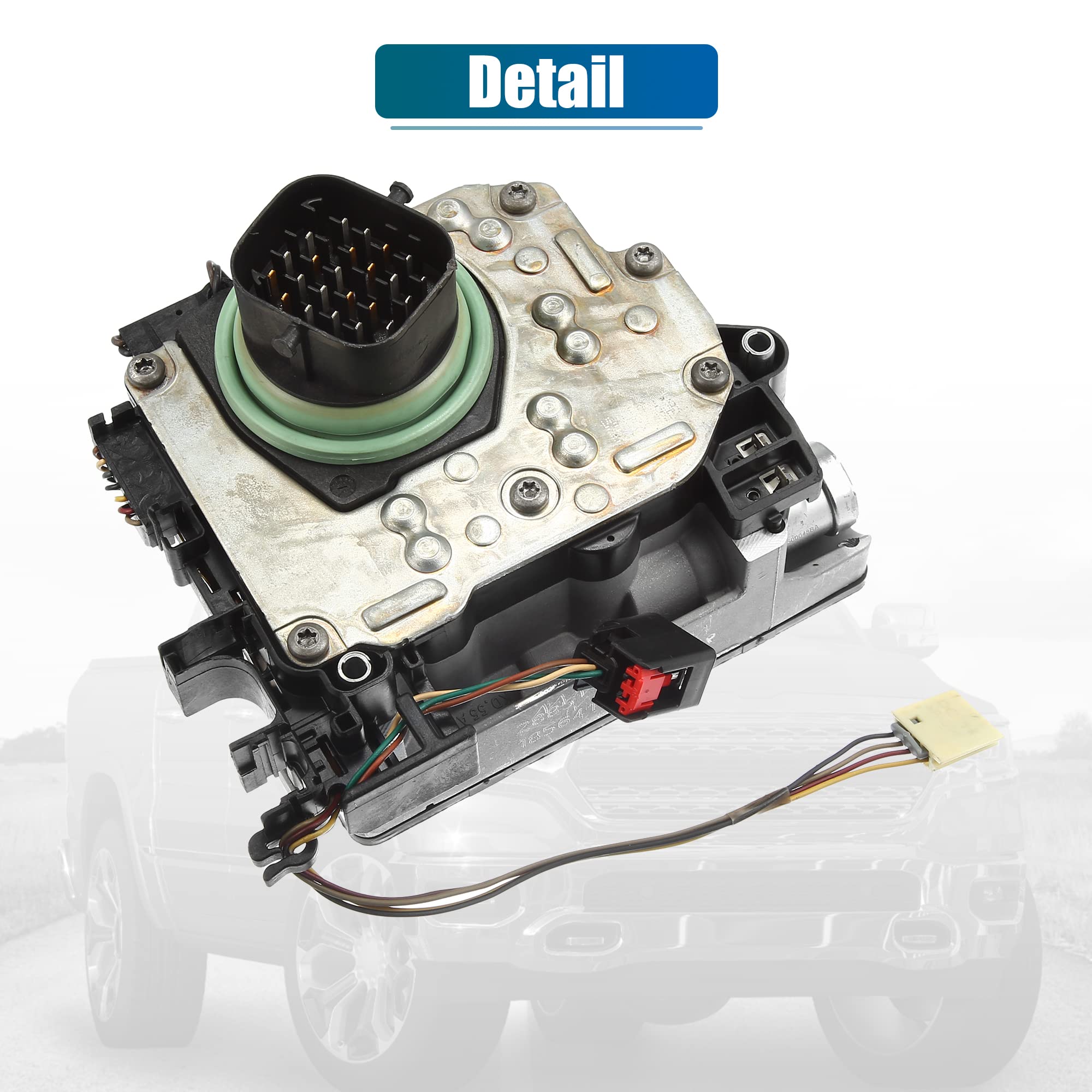 X AUTOHAUX solenoid pack installed in transmission demonstrating restored hydraulic control
