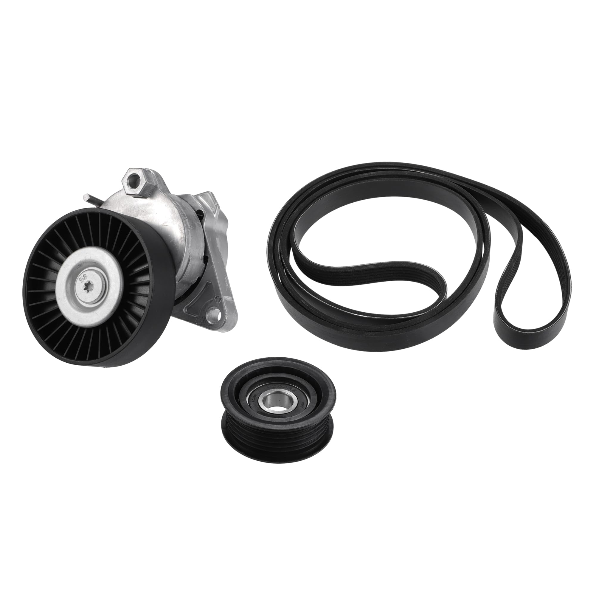 X AUTOHAUX front assembly showing pulley faces and mounting features for reliable fit