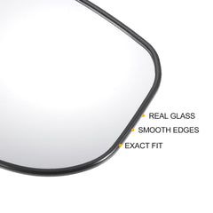 X AUTOHAUX mirror installed on Honda Fit passenger side for restored visibility