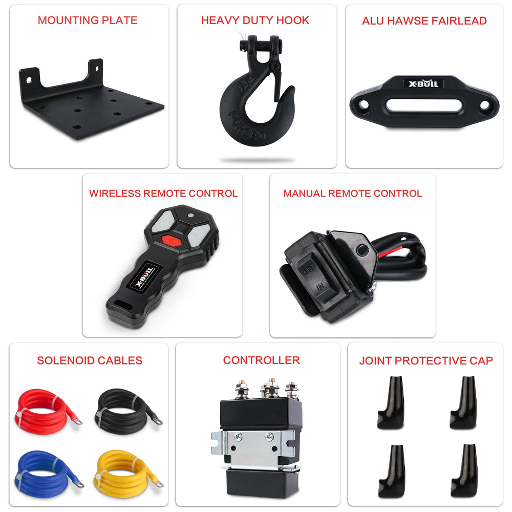 X-BULL weatherproof seal detail showing IP66 protection for longer component life