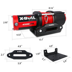 X-BULL wireless remote in hand showing convenient long-range control benefit