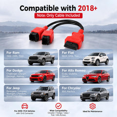 X-OBD OBD2 plug detail highlighting durable connector for repeated professional use