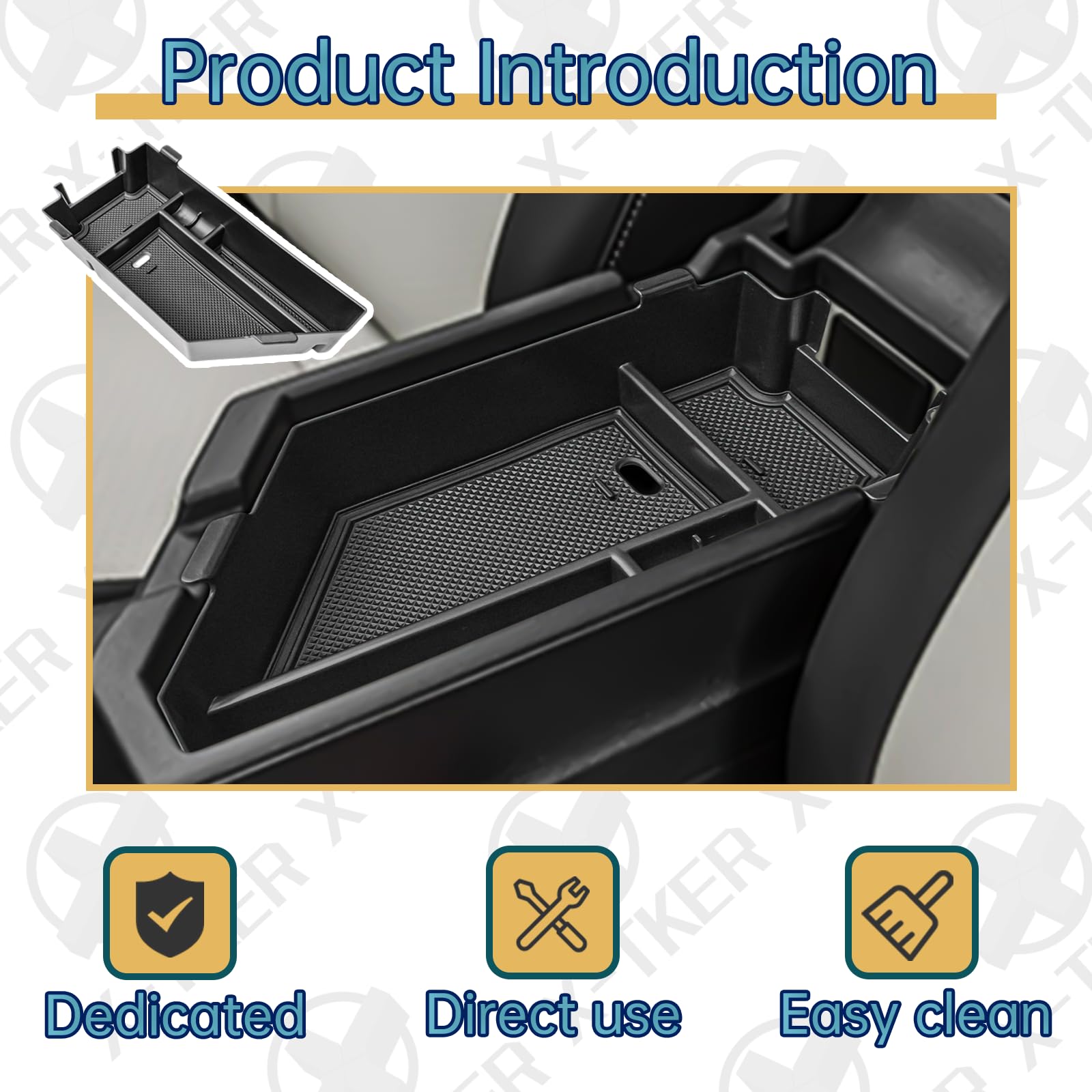 X-TKER insert next to hand showing size and fit benefit for installation