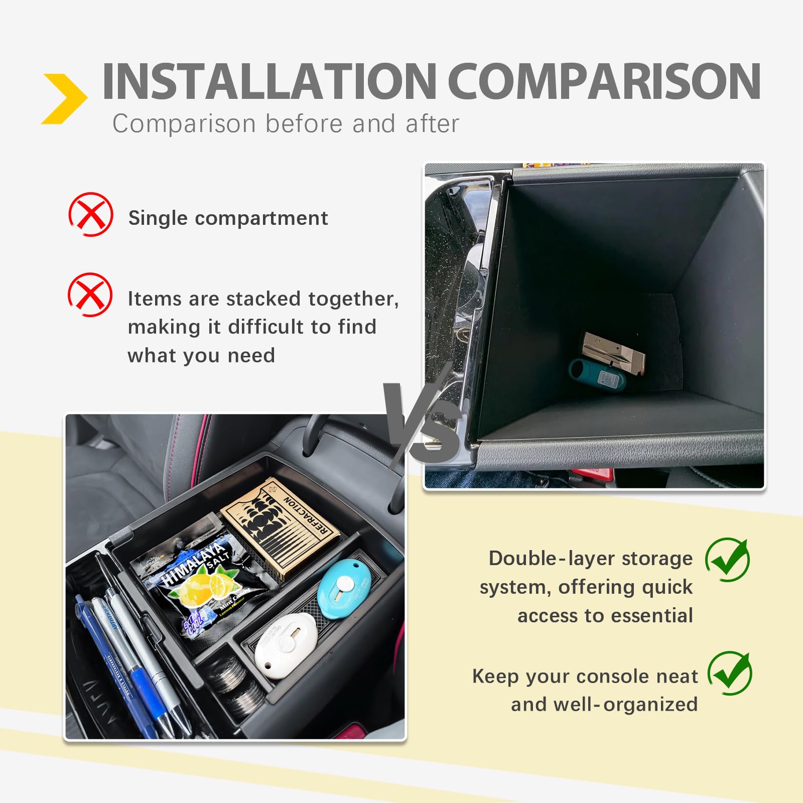 X-TKER USB cable pass-through keeping charging tidy and ready in-console