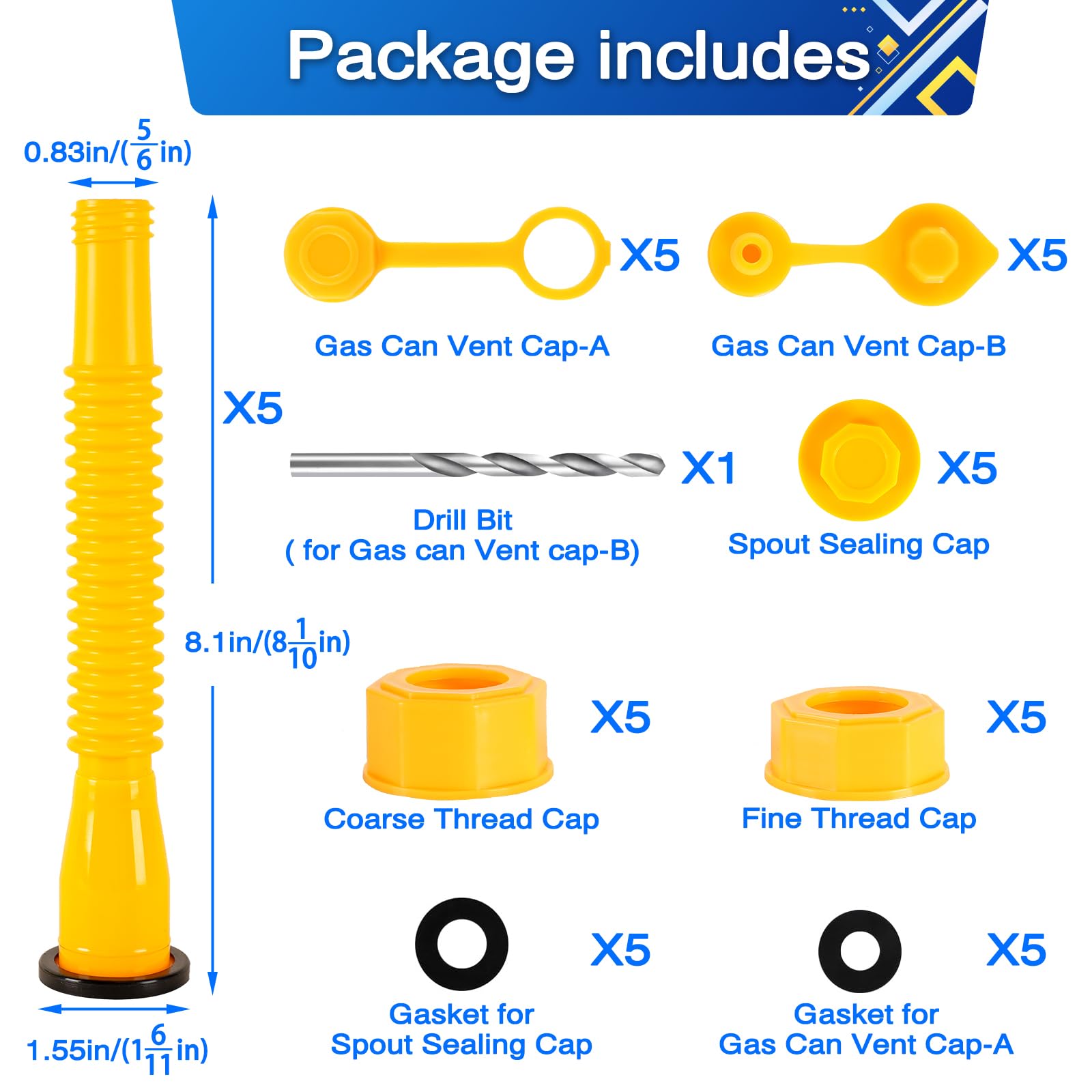 x-vesolje bent spout demonstrating flexible HDPE nozzle for safer, controlled pouring
