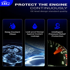 X4XZ close-up of included surge cap showing sealing detail and pressure relief