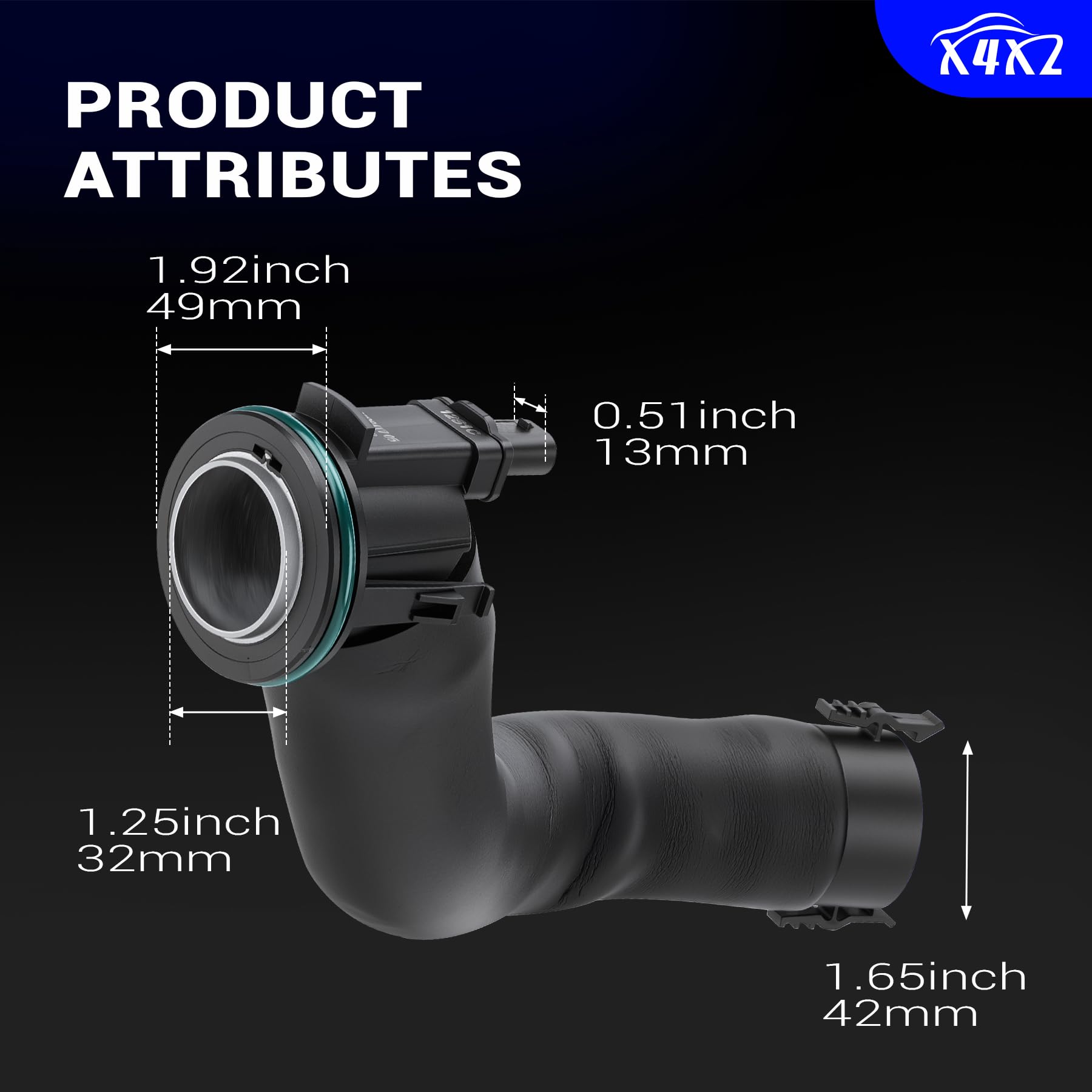 X4XZ texture close-up of hose material for heat resistance benefit