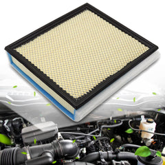 X4XZ front view of FA2031 filter showing shape and fit benefit