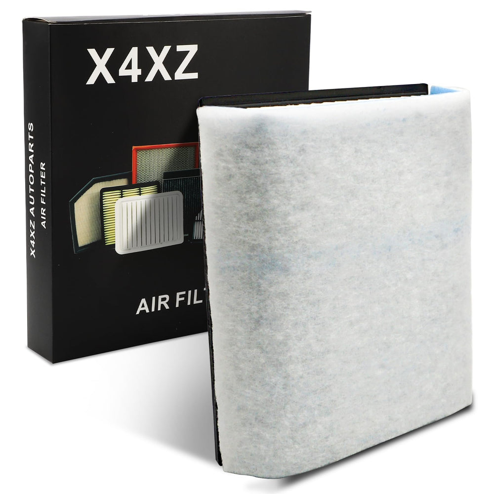 X4XZ package contents layout showing single filter and installation readiness