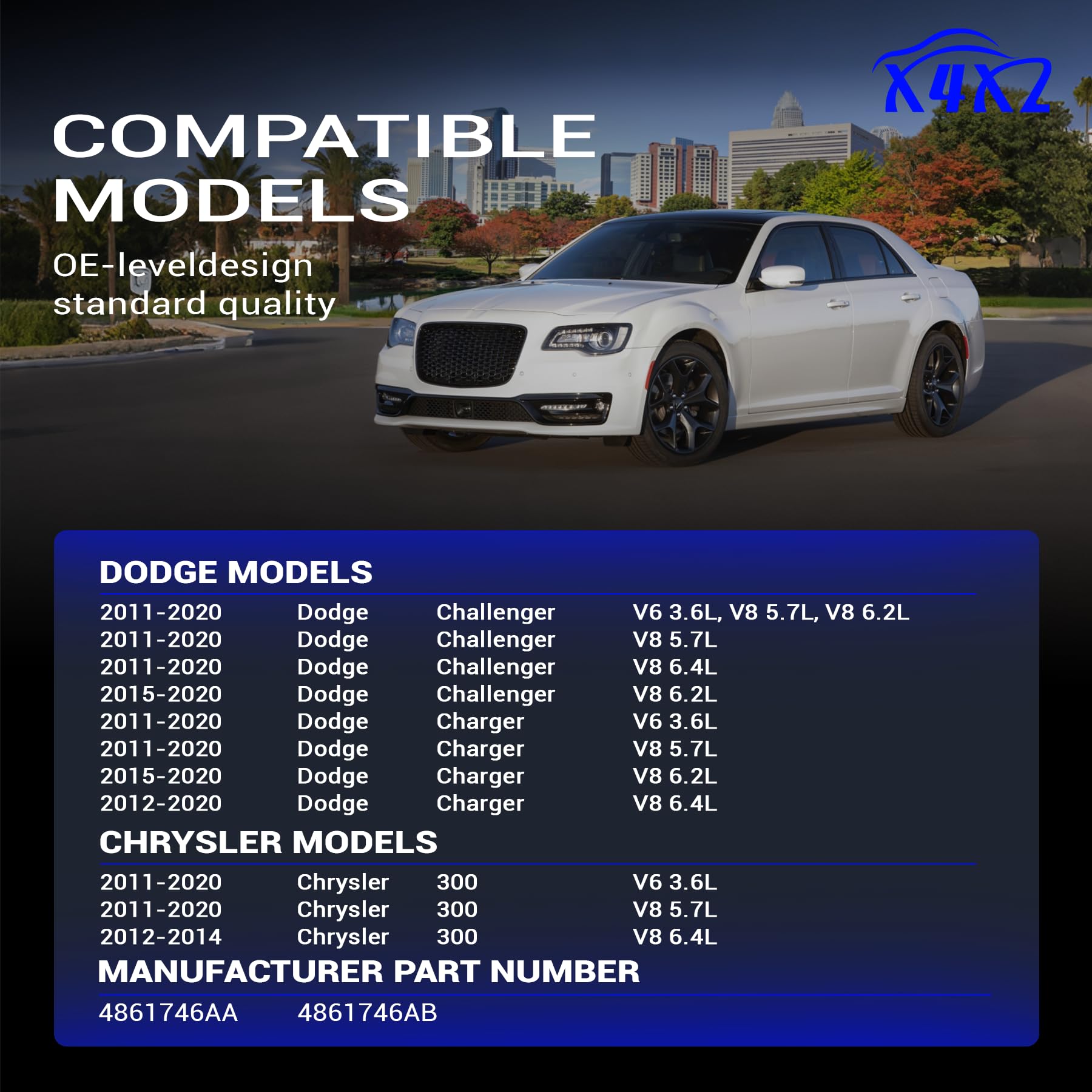 X4XZ side profile showing pleated filter design and durable frame