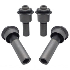 X4XZ front view of bushing kit showing parts and fit, improves subframe stability