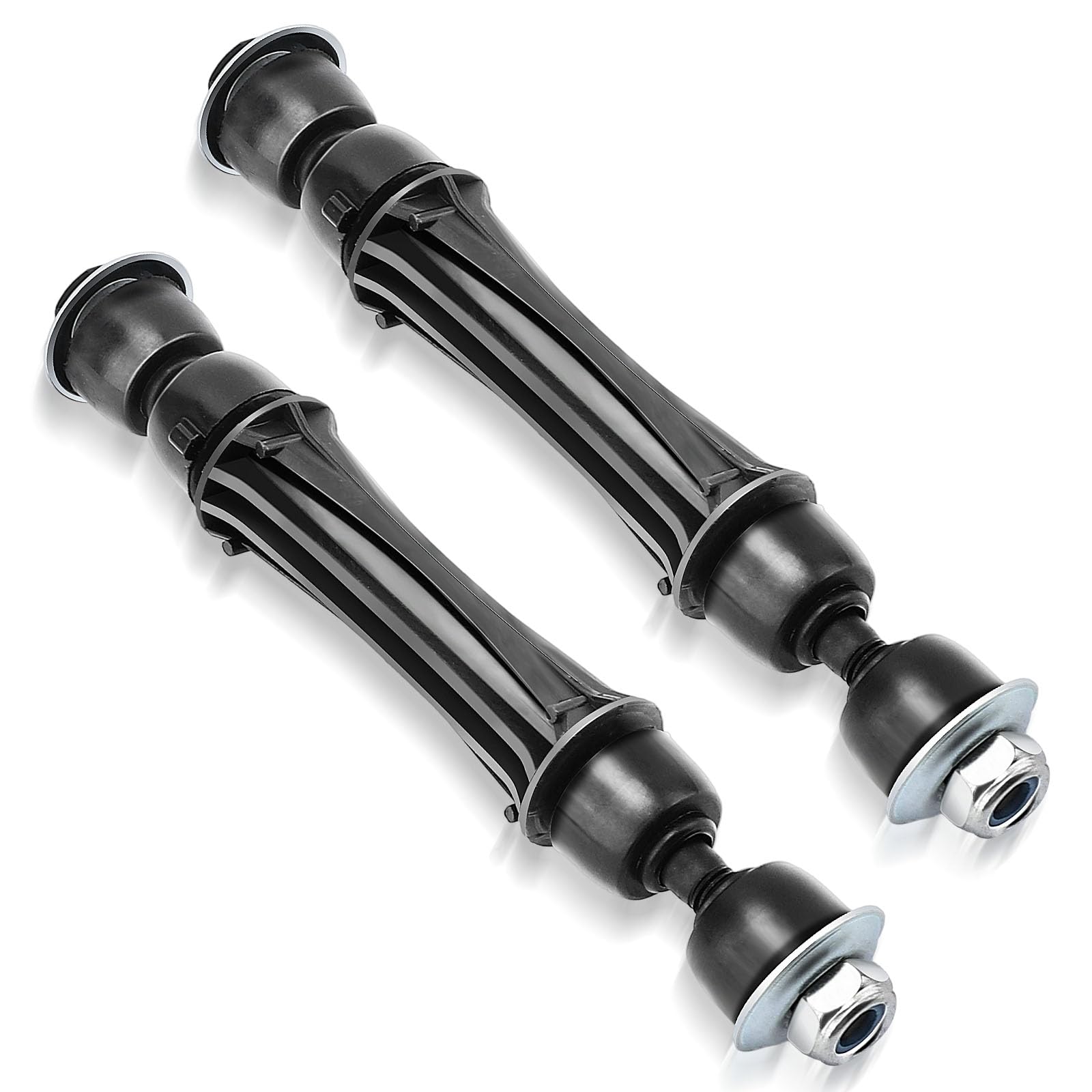 X4XZ front sway bar end links packaging showing brand and compatibility benefit