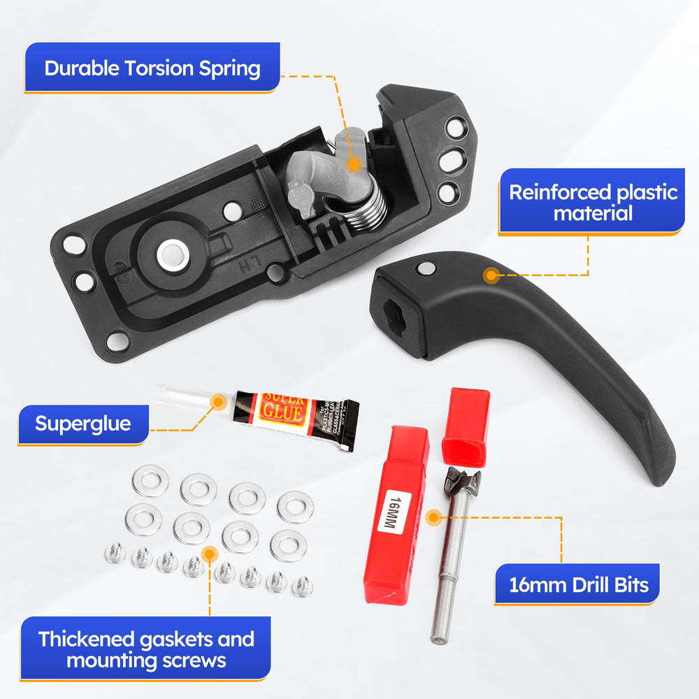 X4XZ handle beside ruler showing dimensions for accurate fitment