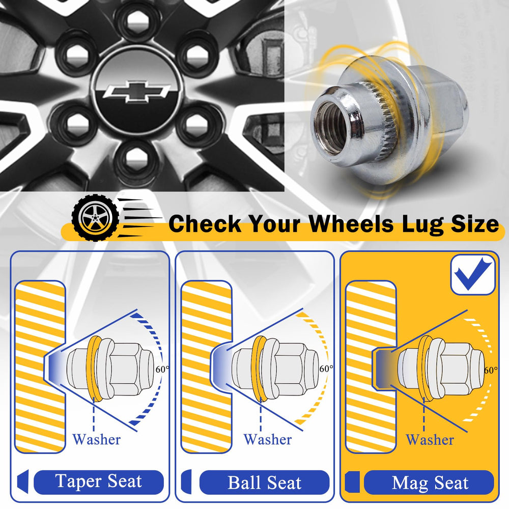 X4XZ lug nut installed on wheel demonstrating factory-style seat and secure hold