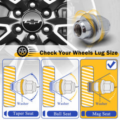 X4XZ lug nut installed on wheel demonstrating factory-style seat and secure hold