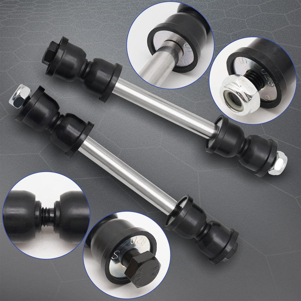 X4XZ end link beside ruler showing dimensions for correct vehicle fitment