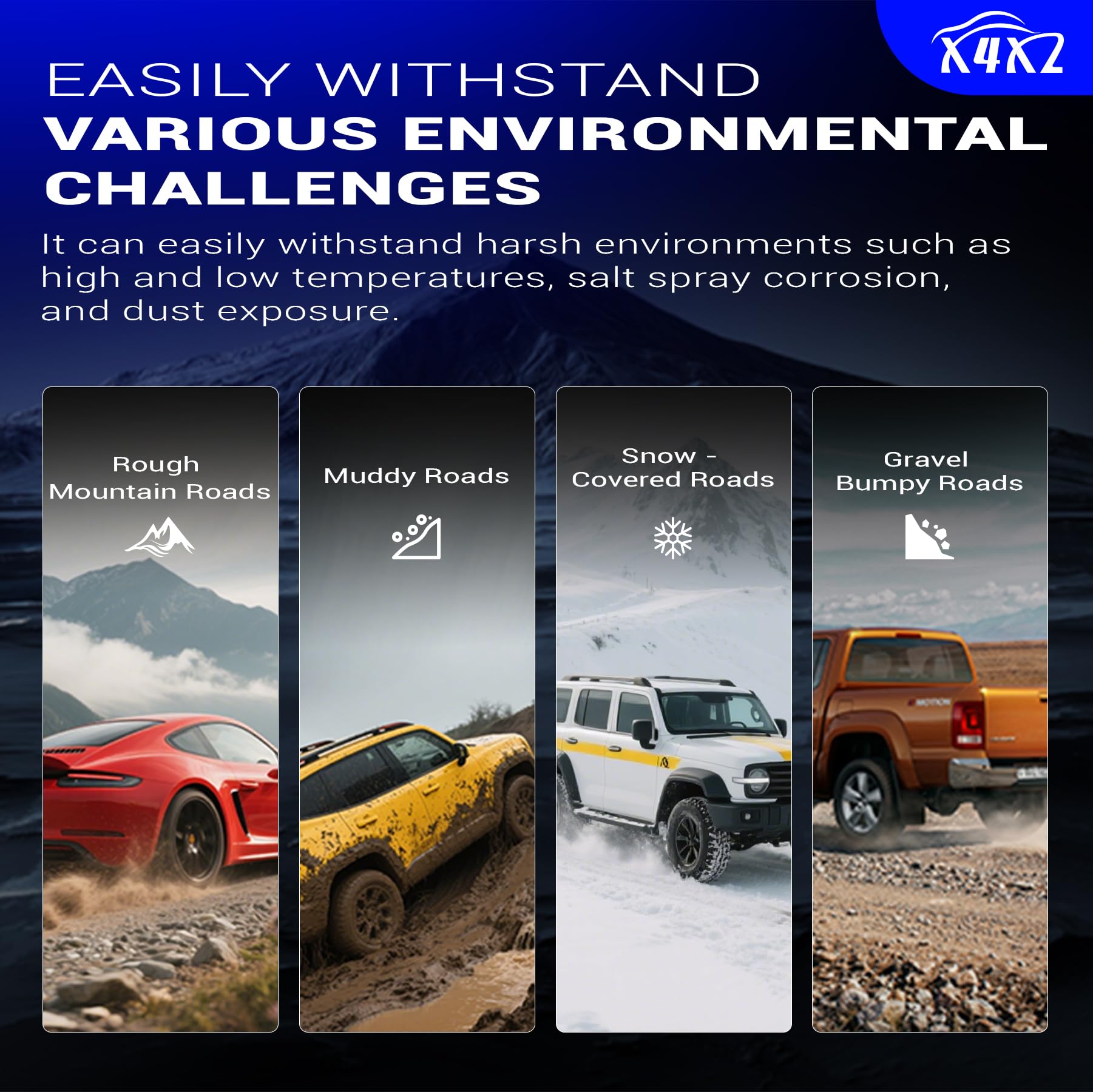 X4XZ size and scale beside coin for easy fitment visualization benefit