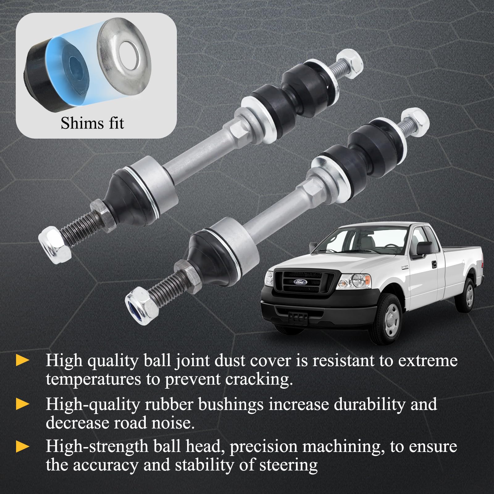 X4XZ installed on Ford F-150 rear suspension restoring stability
