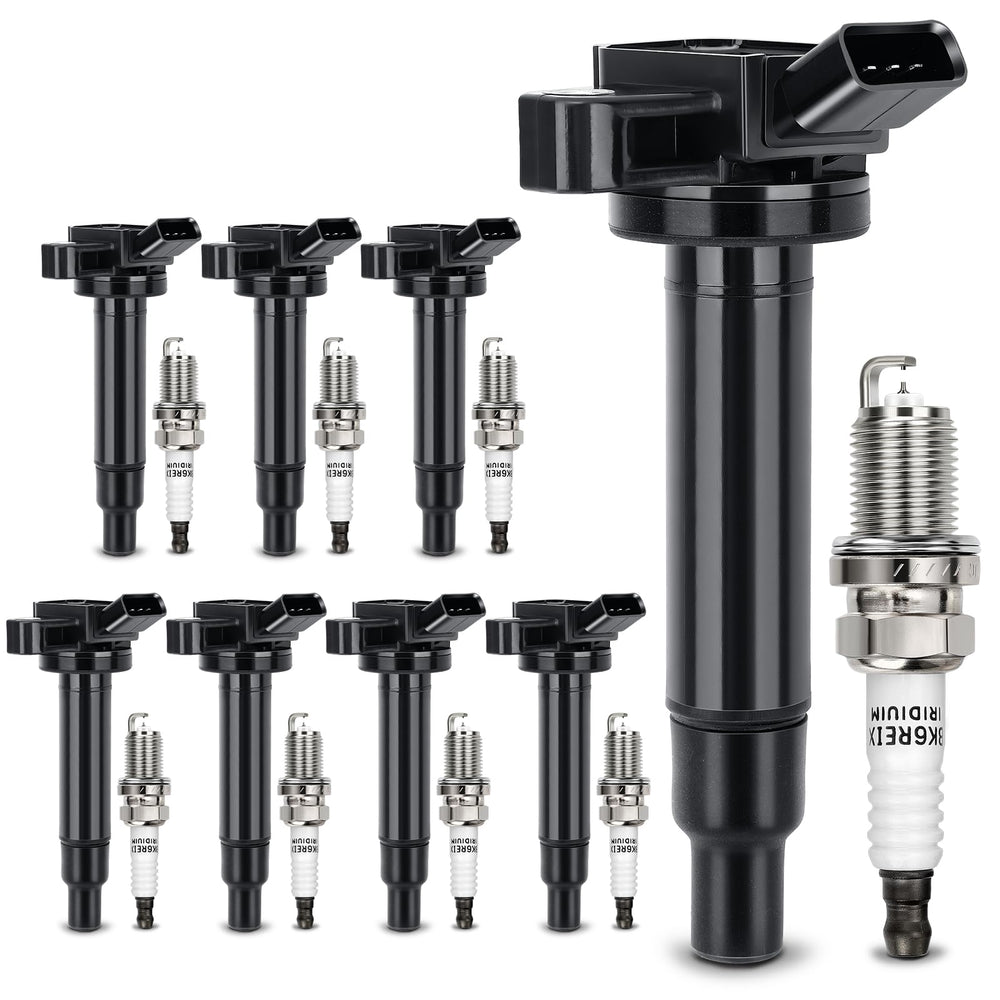 X4XZ kit front view showing coils and plugs and clear parts identification for correct fit