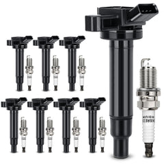 X4XZ kit front view showing coils and plugs and clear parts identification for correct fit