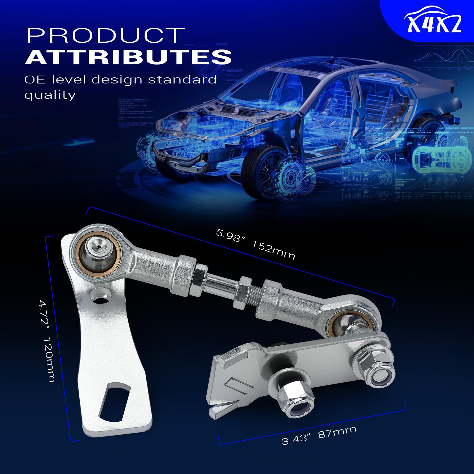X4XZ linkage installed under Jeep with clearer shifting feel benefit