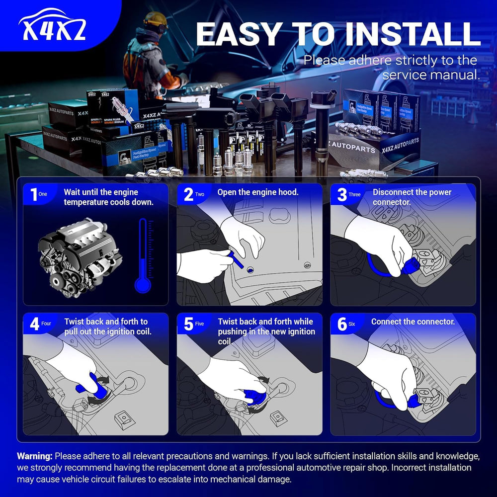 X4XZ kit size scale next to ruler showing compact parts and straightforward handling during install