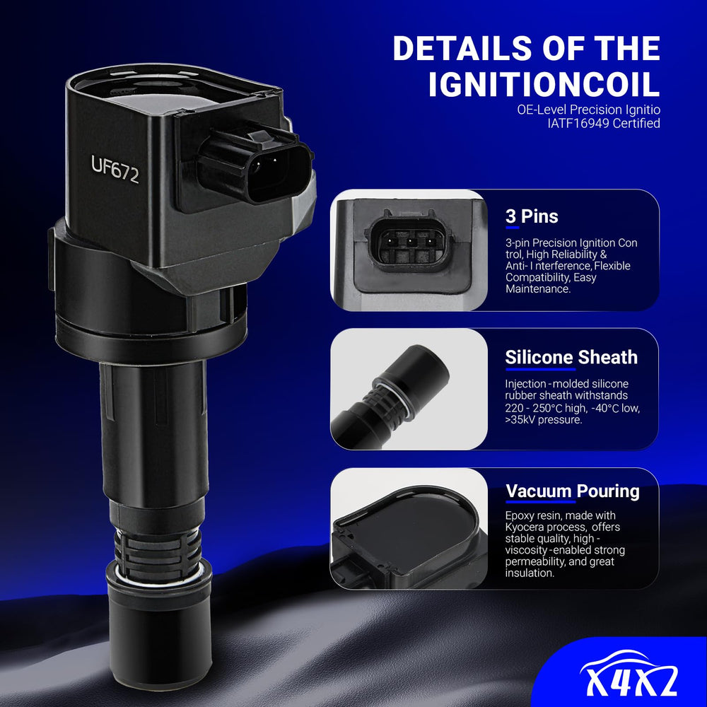 X4XZ spark plug held in hand to show real-world size and fitment clarity