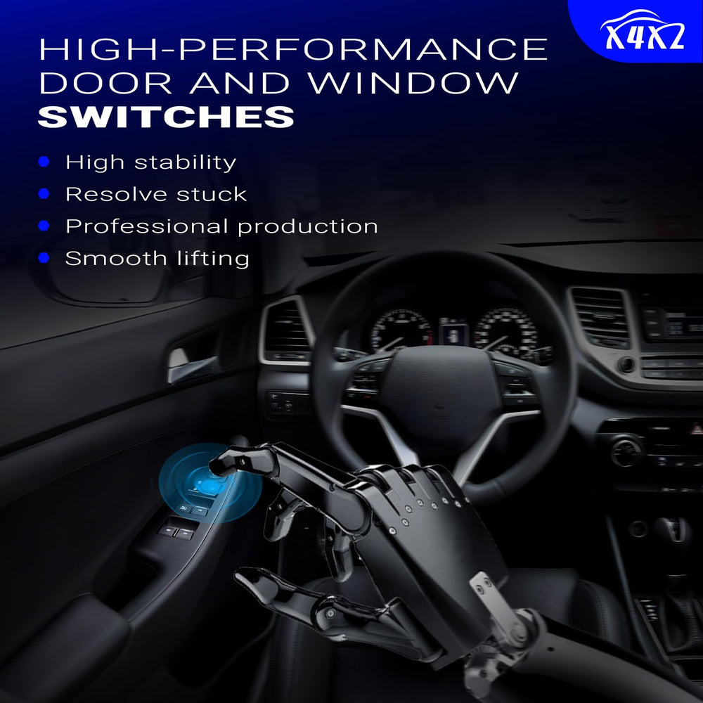 X4XZ switch rear housing and label showing wiring alignment and reliability