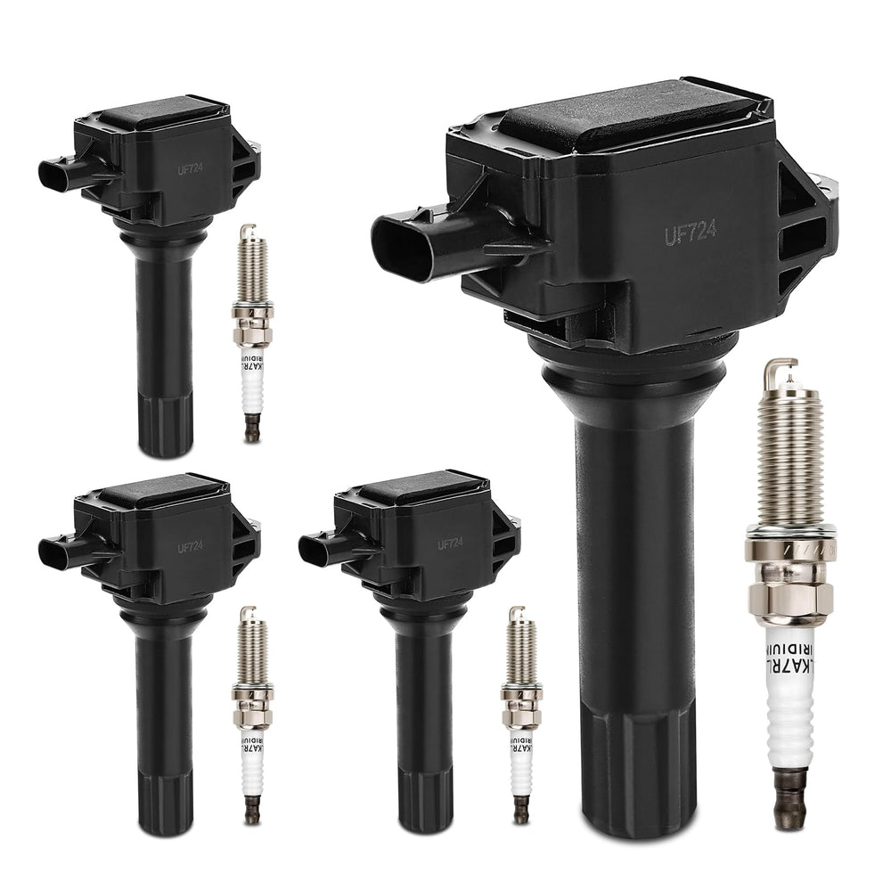 X4XZ front packaging showing the complete ignition coil and plug kit for quick identification