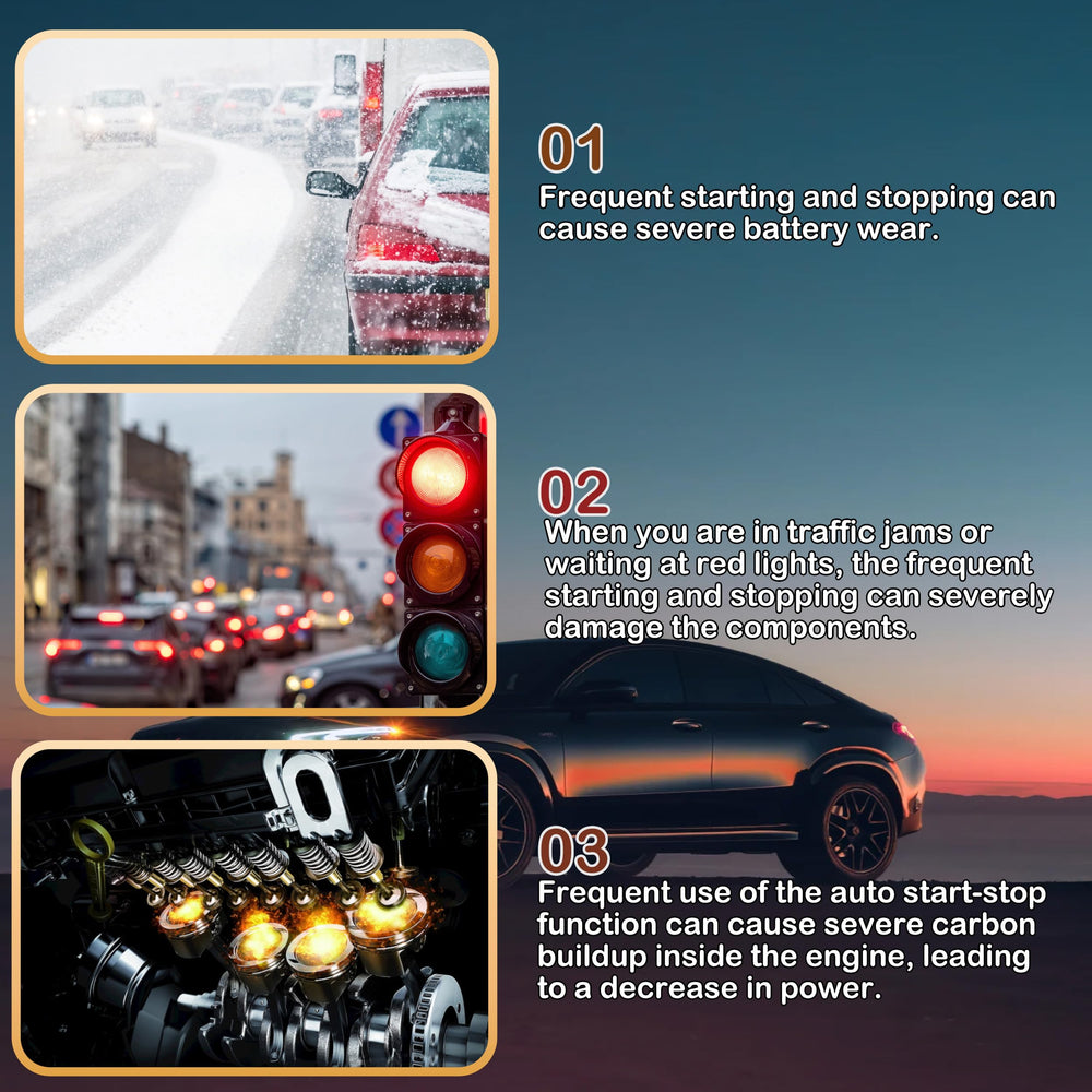 xcarpad dashboard indicator lit confirming start stop disabled benefit