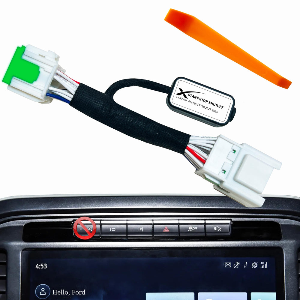 xcarpad front packaging showing compatibility with Ford F150 and easy install benefits
