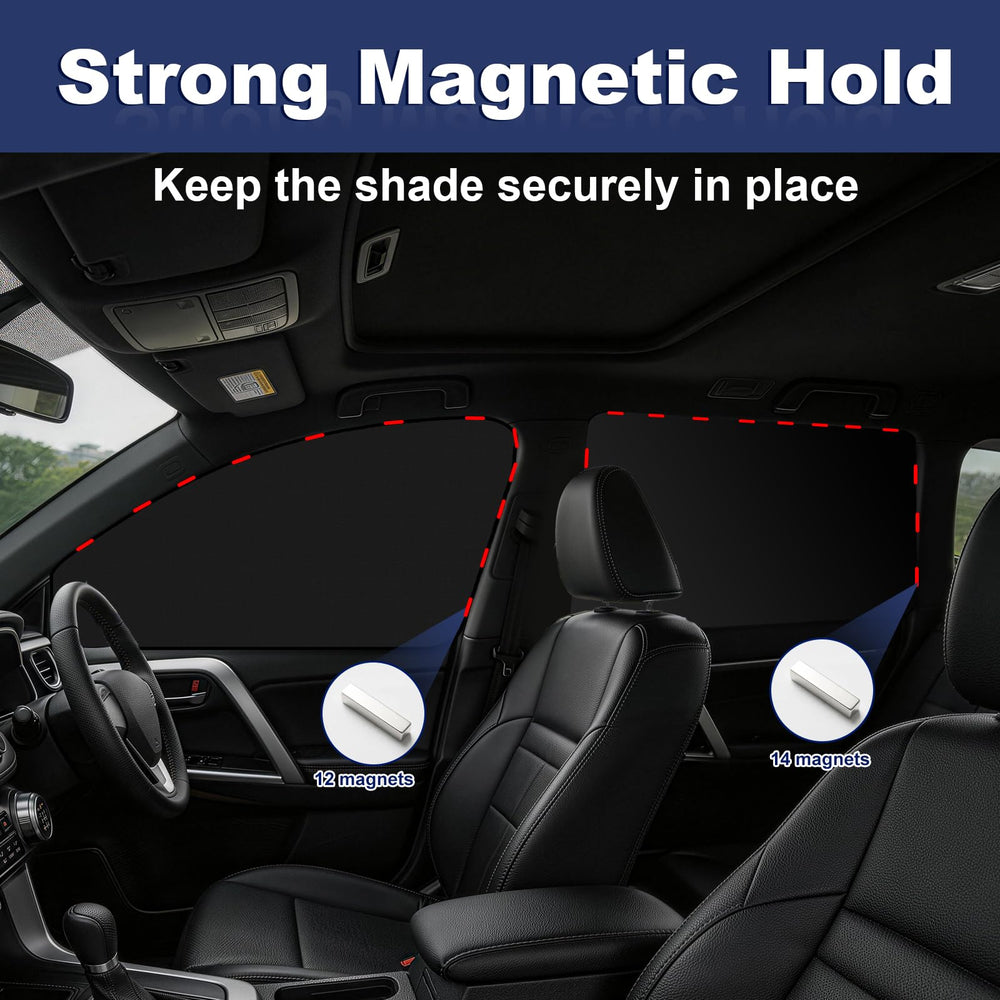 XCBYT magnet edge attached to iron frame demonstrating quick installation
