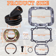 XDDPRO gasket detail close-up showing clean sealing surfaces for leak prevention
