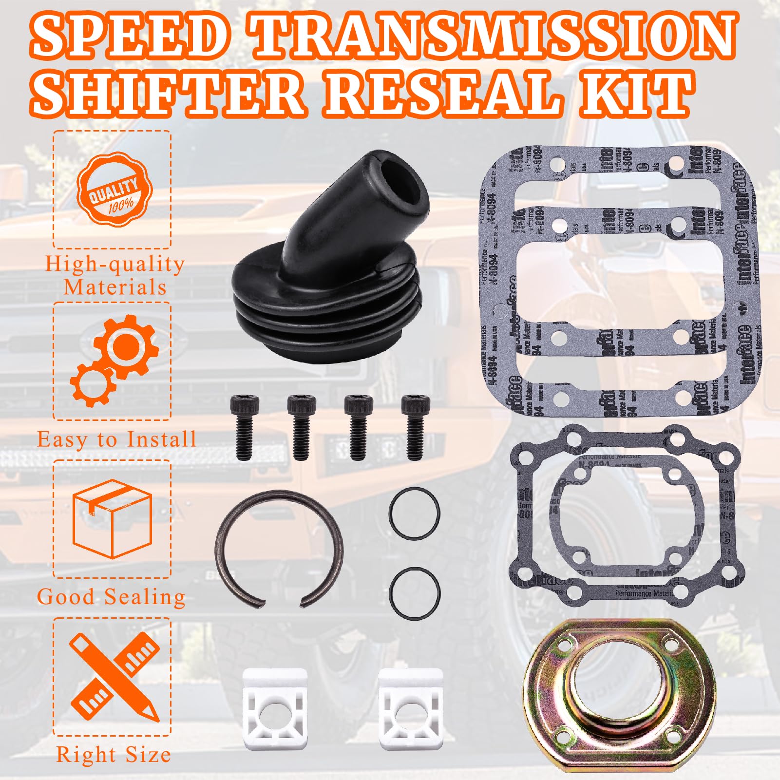 XDDPRO shifter guide inserts close-up reducing lever play and improving shifts