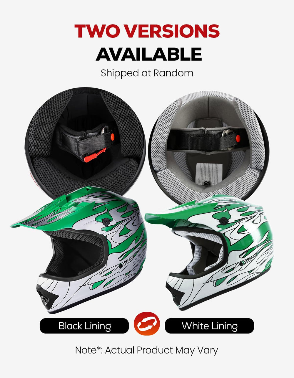 XFMT helmet in motocross action portraying protection during riding
