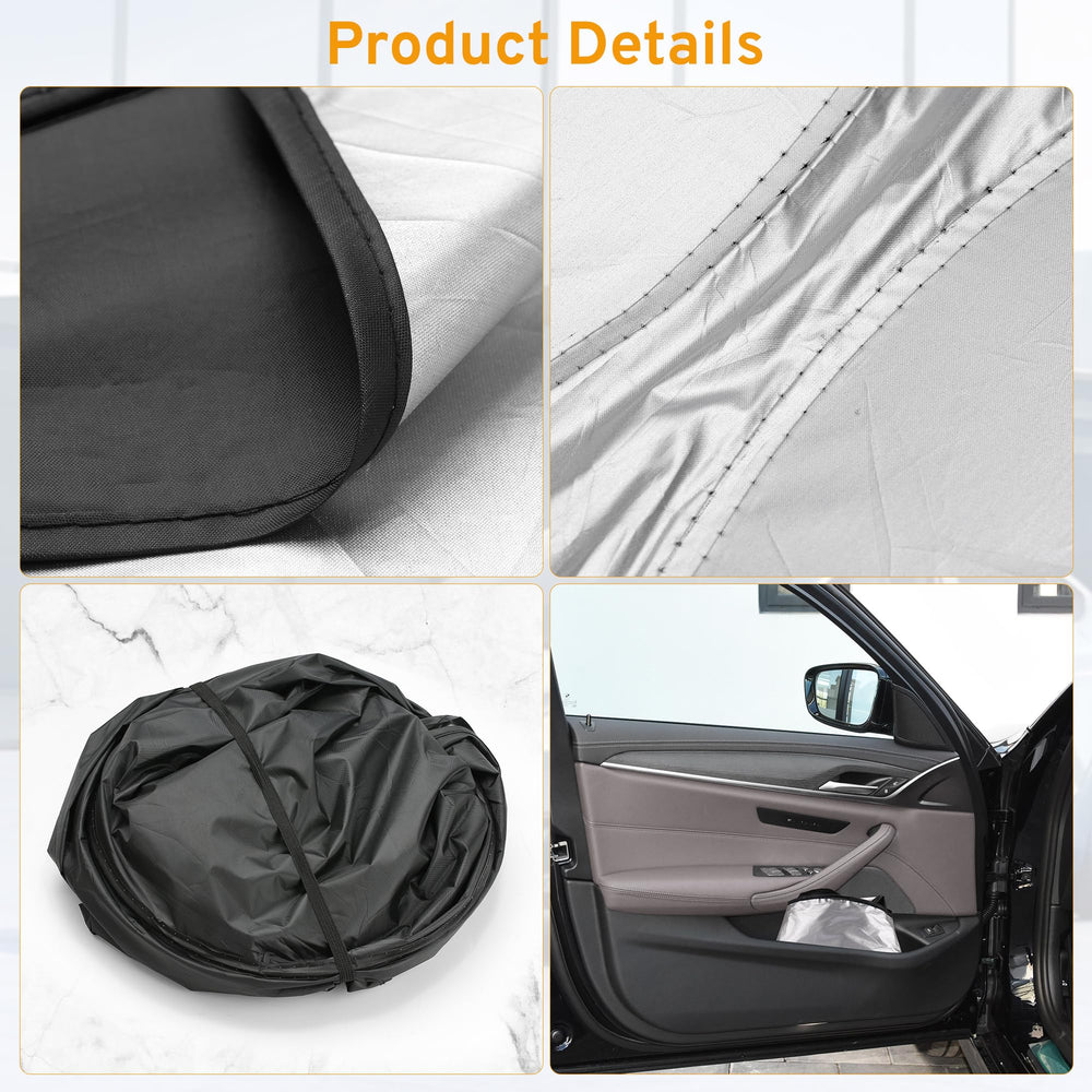 XHRING edge contour fit matching windshield shape for a secure, custom feel