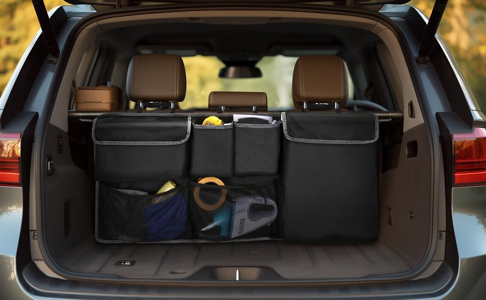 XHRING lifestyle shot with groceries and camping gear showing versatility benefit