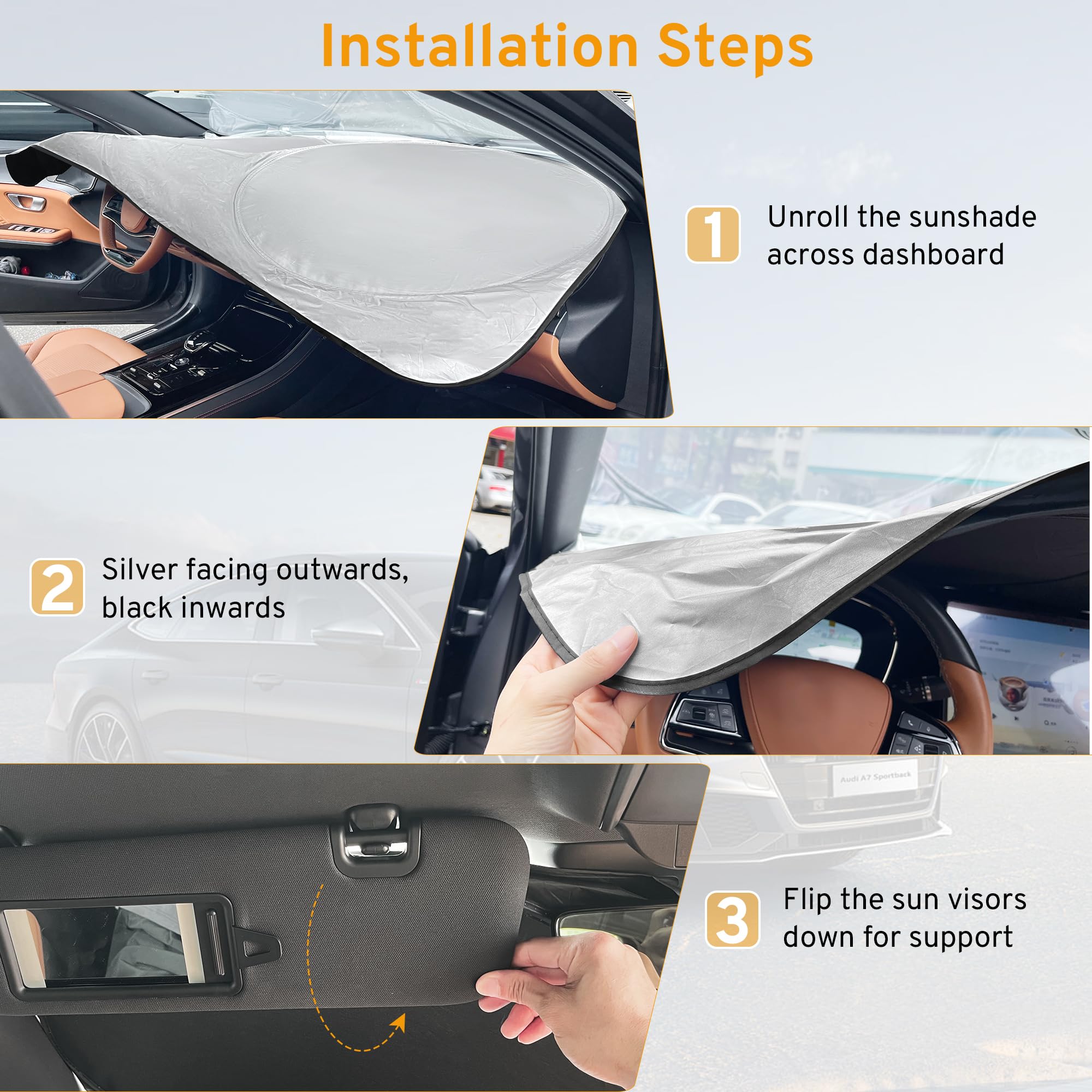 XHRING lifestyle image at campsite protecting interior and improving comfort