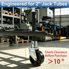 XIANGZI installed on trailer jack eases coupling and positioning