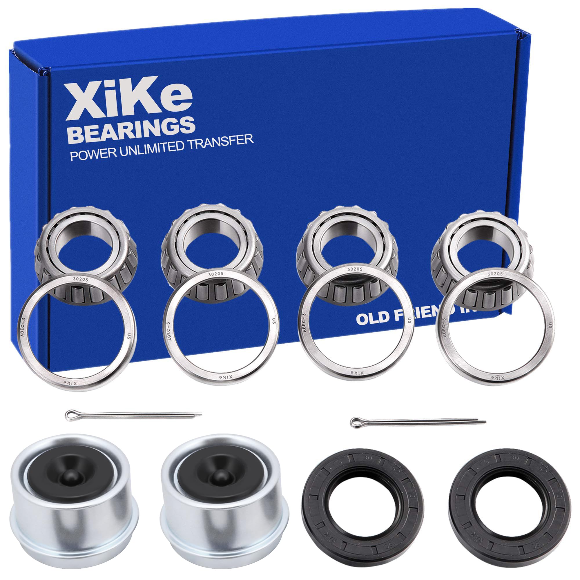XiKe front packaging showing complete 2-set kit and included parts benefit clarity