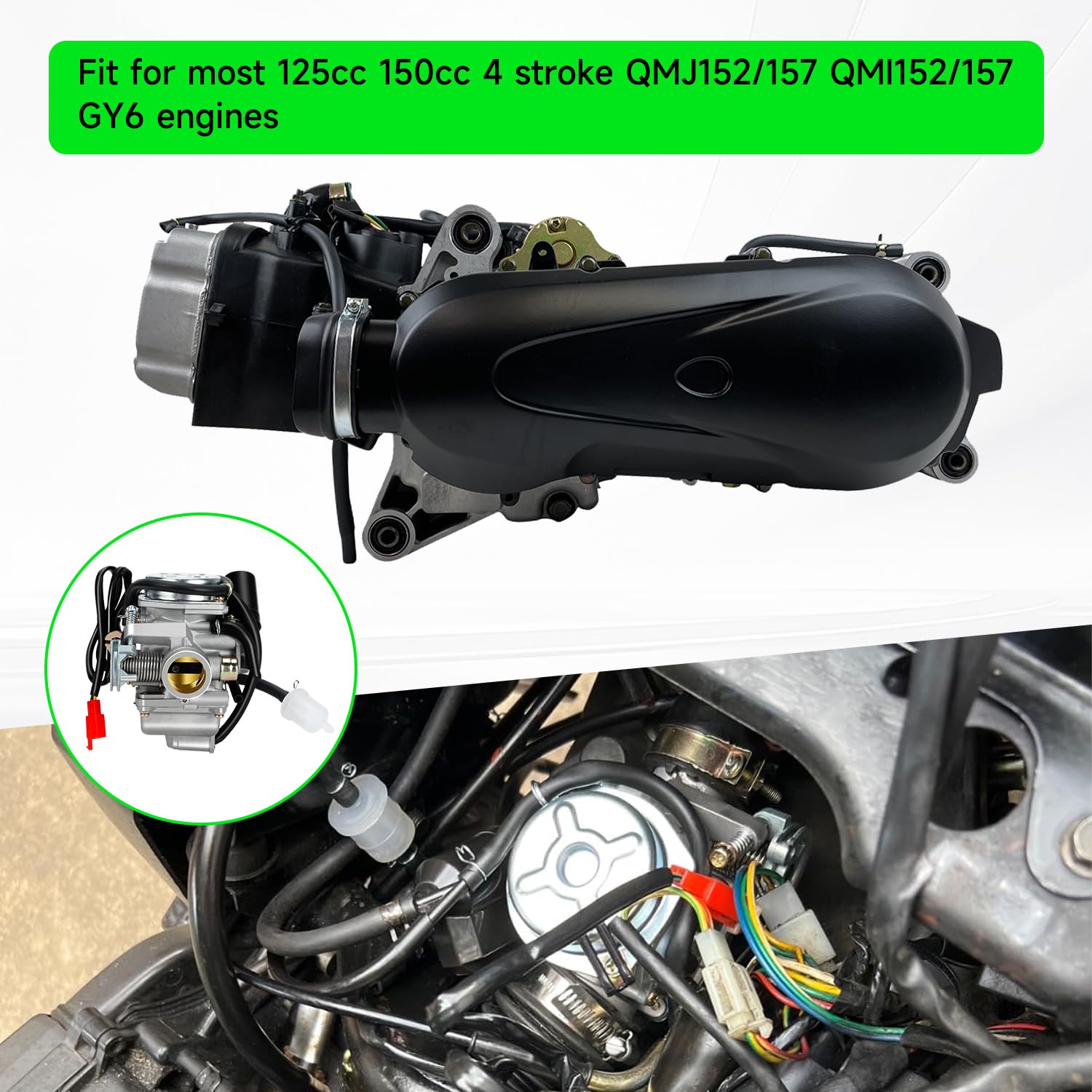 XIKOBY oversized air filter detail improving clean airflow and engine efficiency