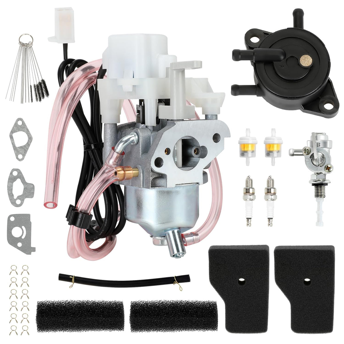 XIKOBY carburetor front view showing mounting points and reliable fit