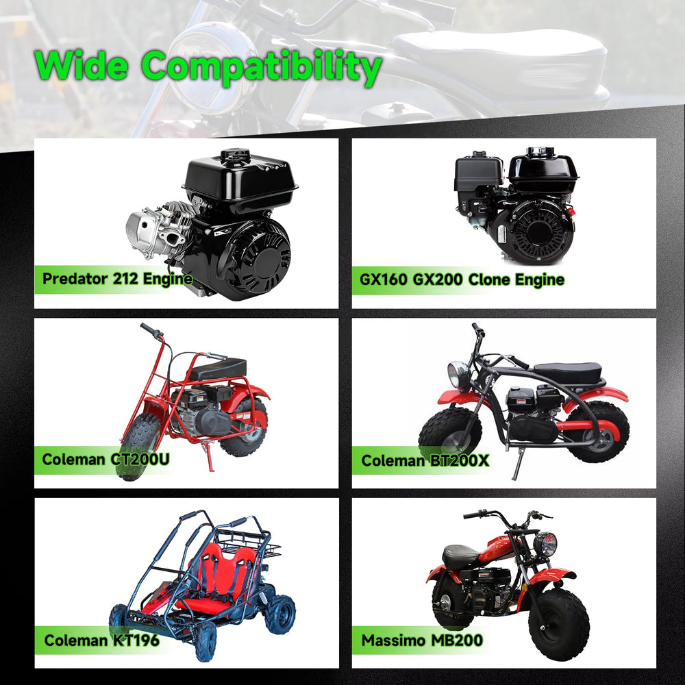 XIKOBY starter installed on a mini bike restoring manual start function quickly