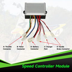 XIKOBY wiring harness and connectors showing 6-pin male connector clarity and fit