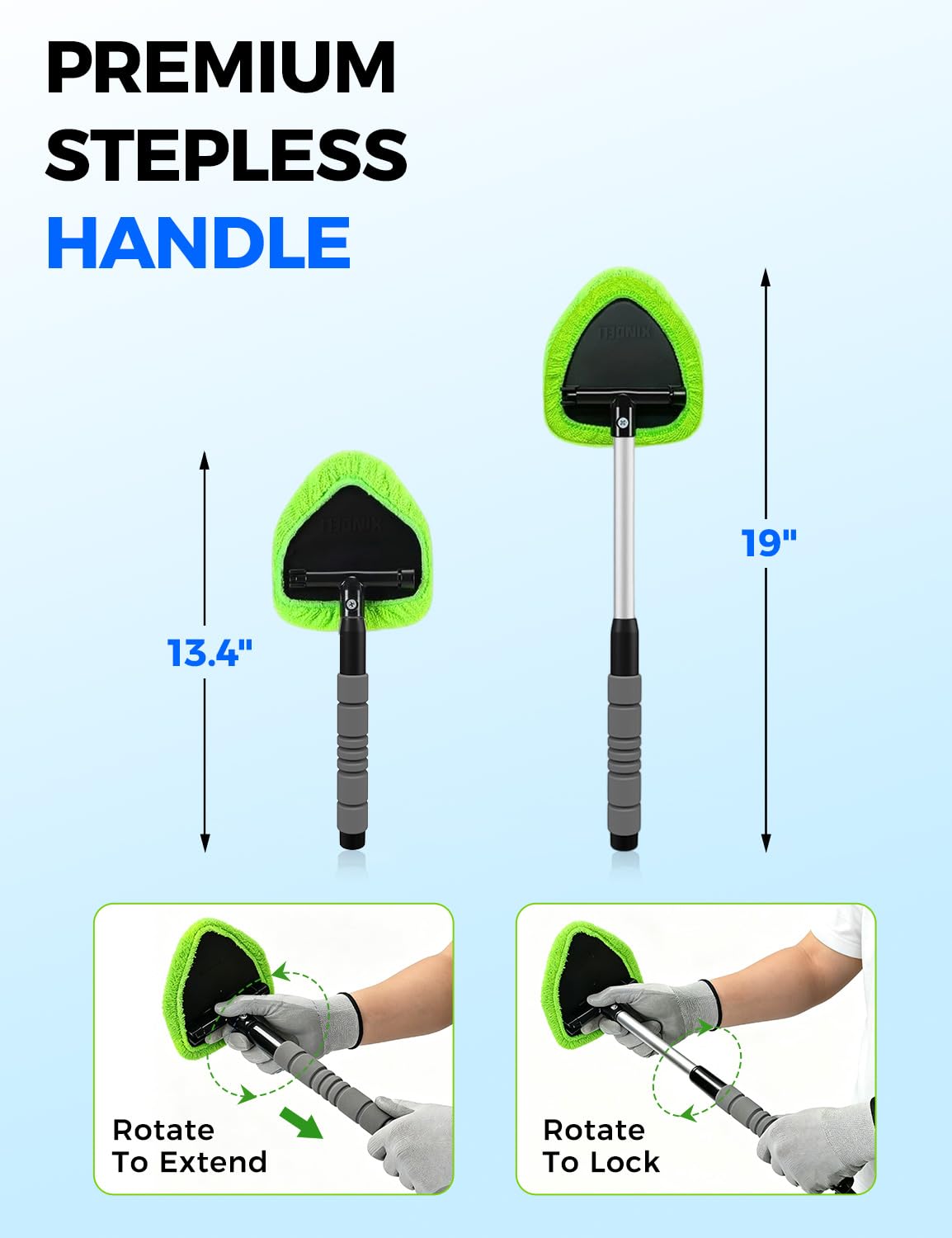 XINDELL nano-fiber pad detail for lifting grease with cleaning solution
