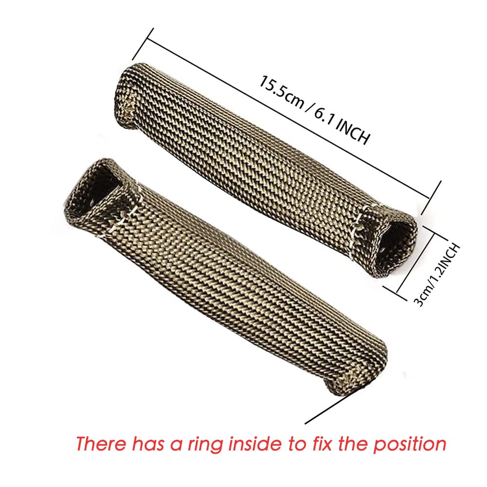 XINPENGLIU sleeve installed near a hot header showing thermal shielding benefit