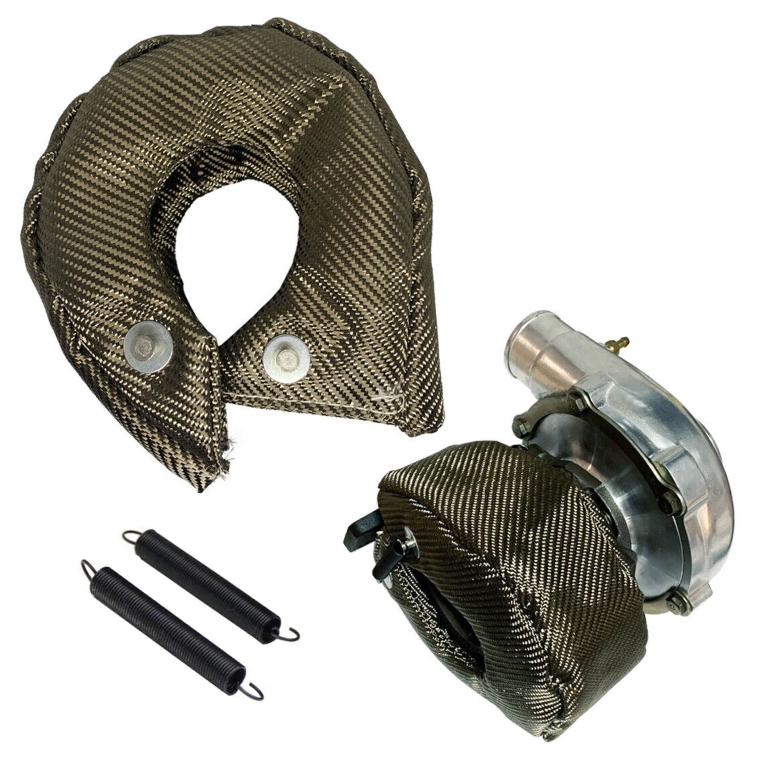 XINPENGLIU front view of T3 turbo blanket showing full coverage and protection